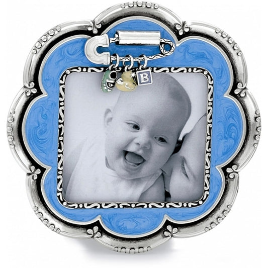 Brighton Baby Love Blue Flower Frame