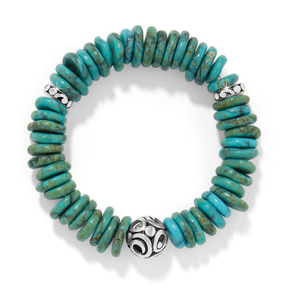 Brighton Contempo Sonora Verde Blue Stretch Bracelet