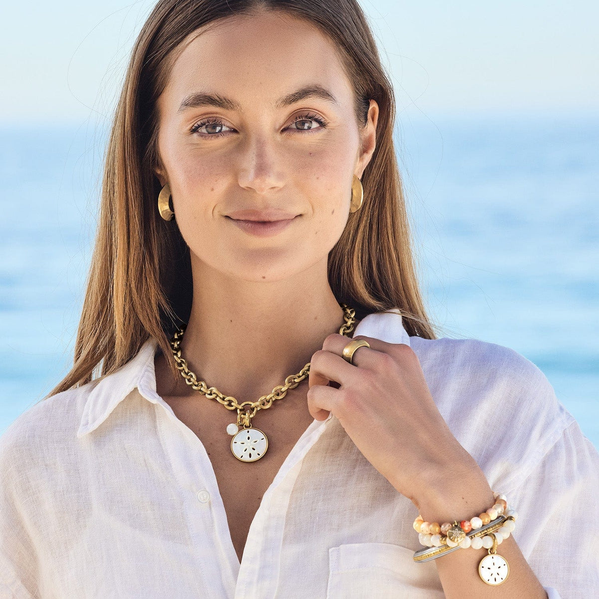 Brighton Del Mar Charm Necklace