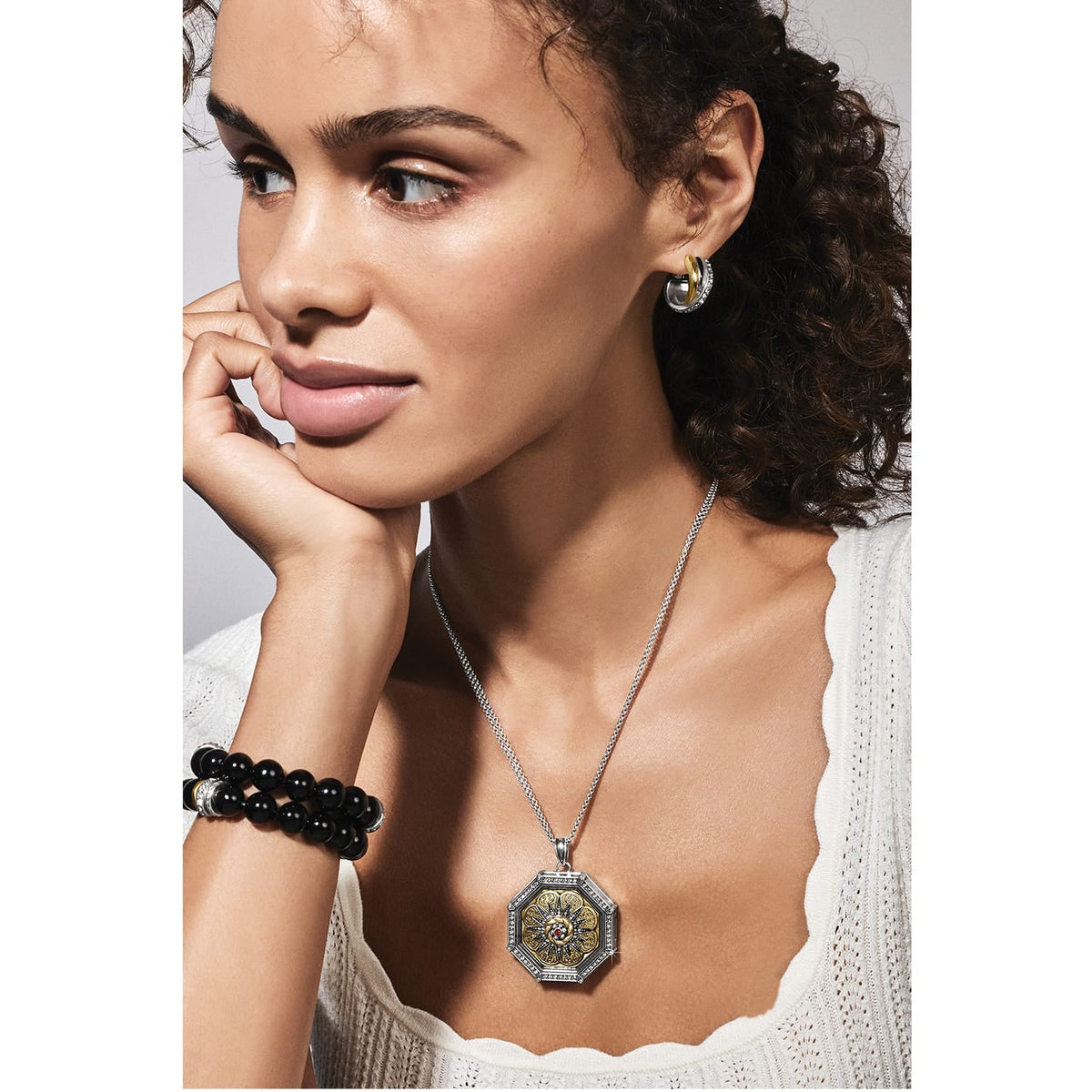 Brighton Dynasty Convertible Locket Necklace