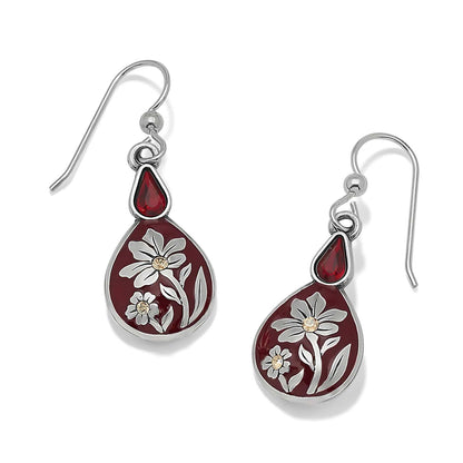 Brighton Everbloom Flora Petite French Wire Earrings