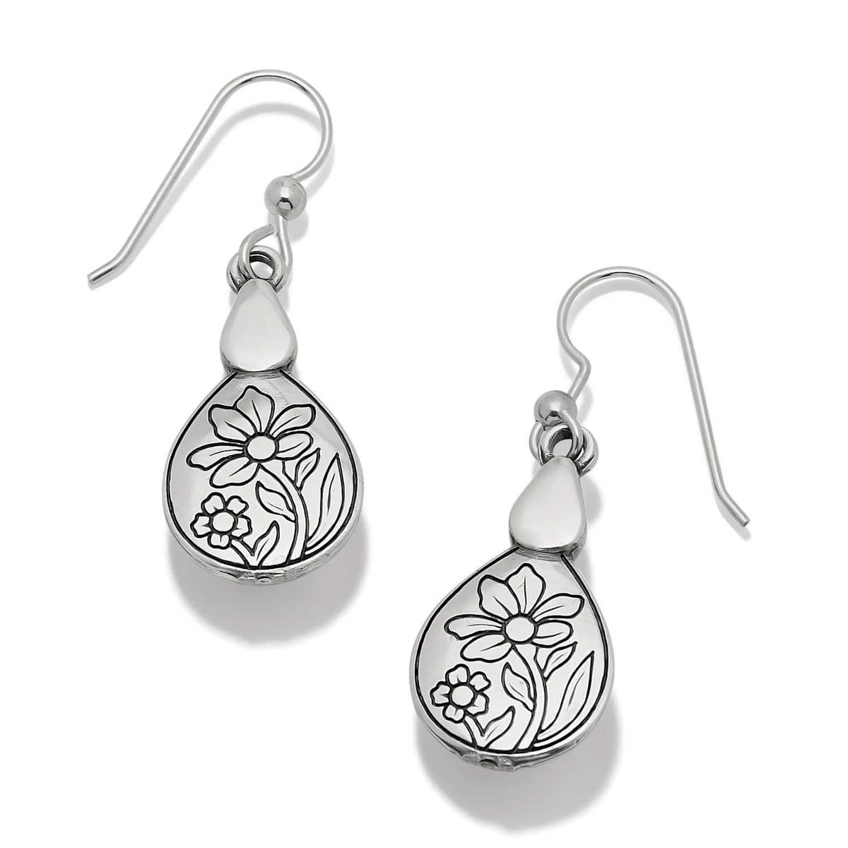 Brighton Everbloom Flora Petite French Wire Earrings