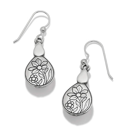 Brighton Everbloom Flora Petite French Wire Earrings