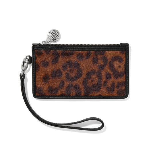 Brighton Ferrara La Strada Leopard Card Pouch