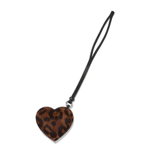 Brighton Ferrara La Strada Leopard Handbag Fob Charm