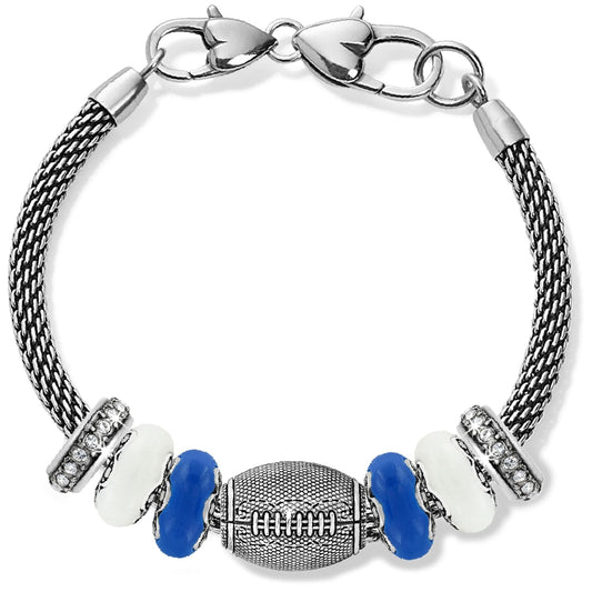 Brighton Football Blue And White Charm Bracelet