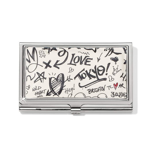 Brighton From Tokyo With Love Metal Card Case