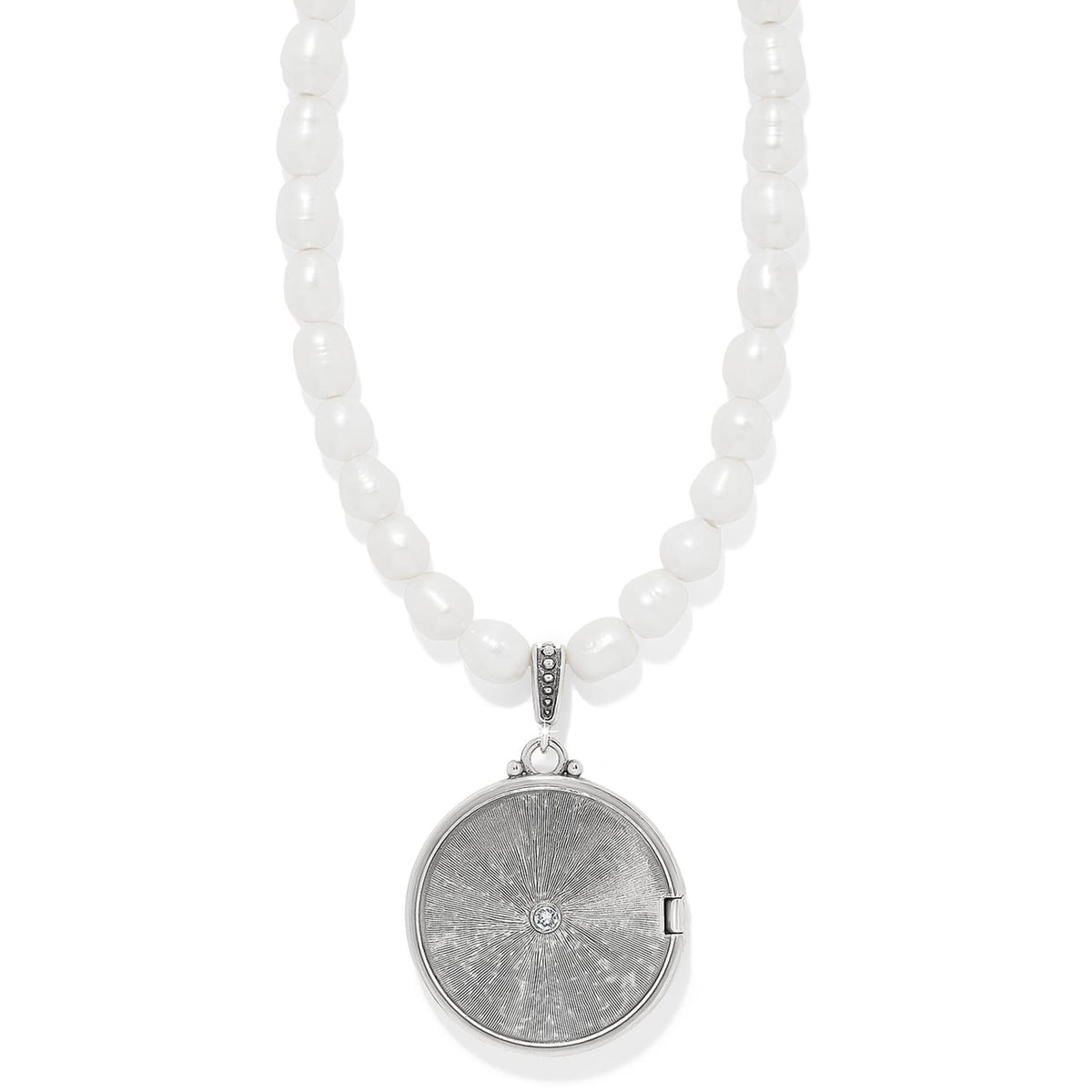 Brighton Guardian Angel Locket Necklace