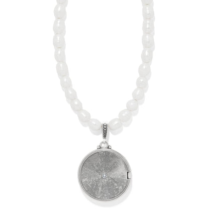 Brighton Guardian Angel Locket Necklace
