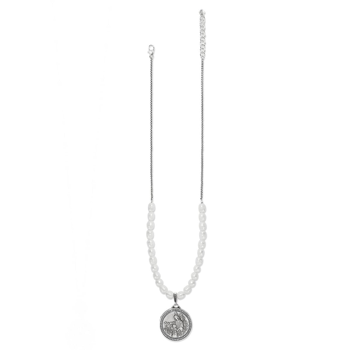 Brighton Guardian Angel Locket Necklace