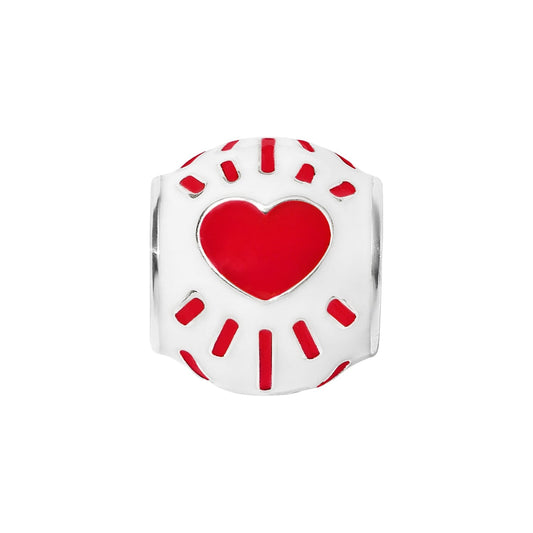 Brighton Heart Ray Bead