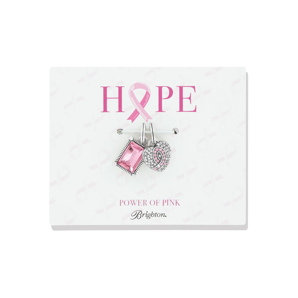 Brighton Hope Heart Charm Card