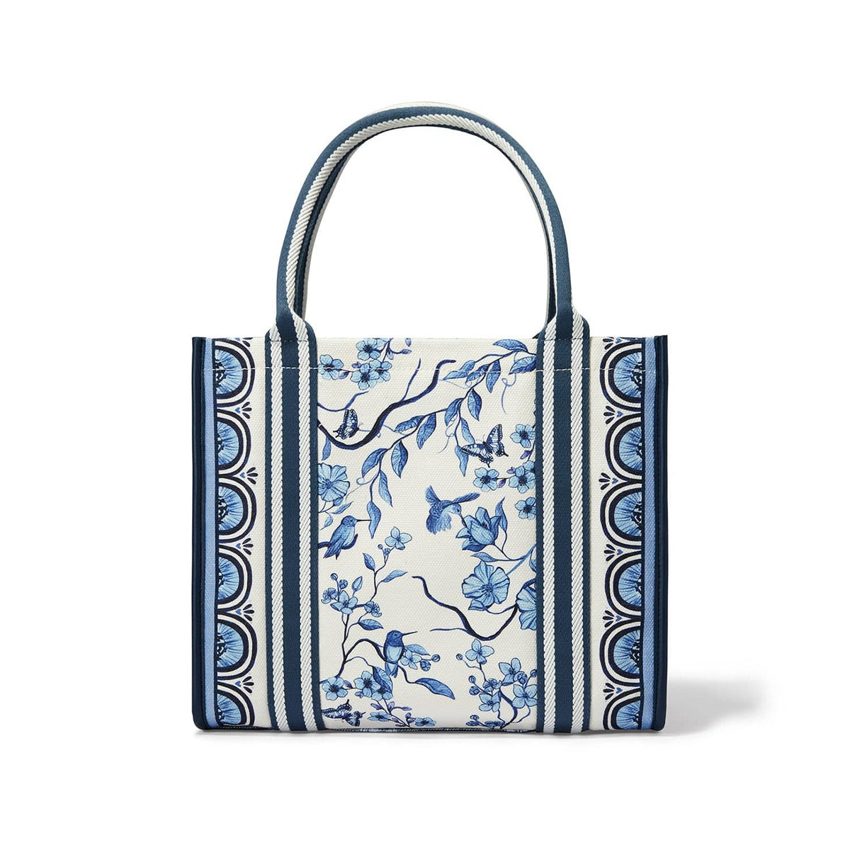 Brighton Indigo Song Bird Canvas Carryall