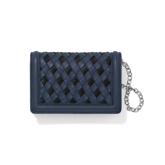 Brighton Interlok Braid Weave Medium Wallet