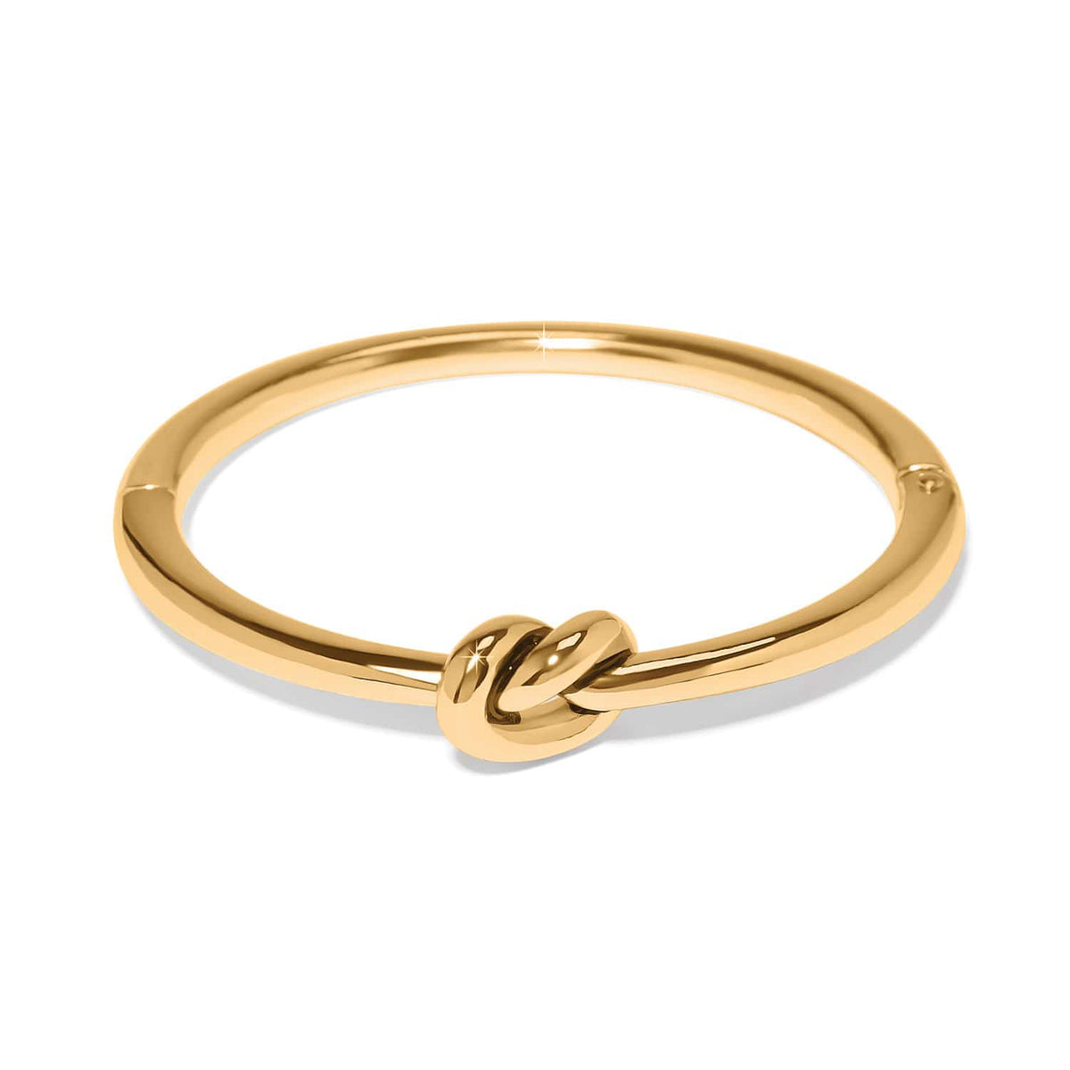 Brighton Interlok Single Knot Hinged Bangle