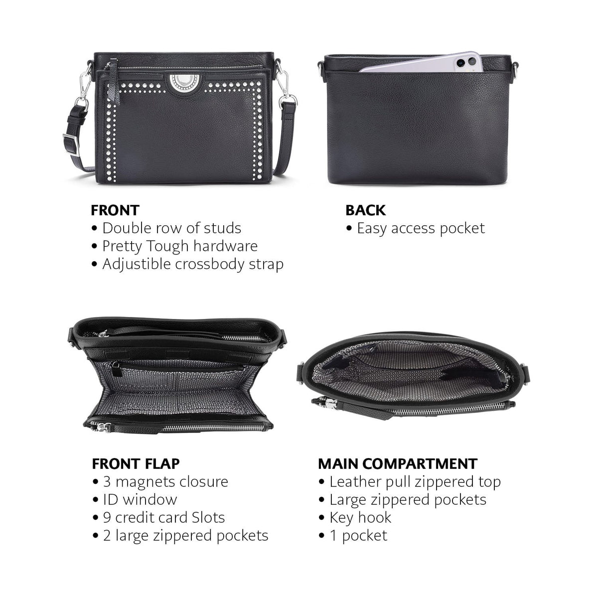 Brighton Jordyn Cross Body Organizer