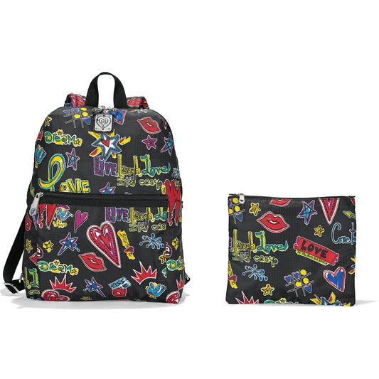 Brighton Love Scribble Happy Trails Backpack
