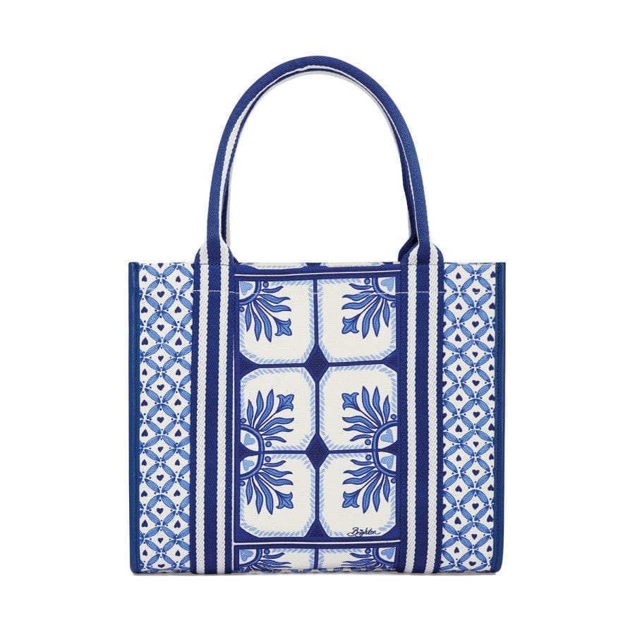 Brighton Lovely Tiles Canvas Carry All