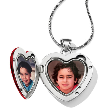 Brighton Loving Heart Convertible Locket Necklace