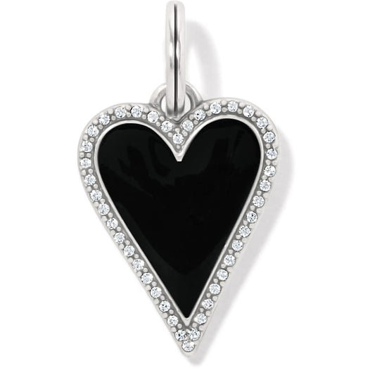 Brighton Midnight Heart Amulet