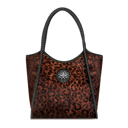 Brighton Noa Leopard Large Tote