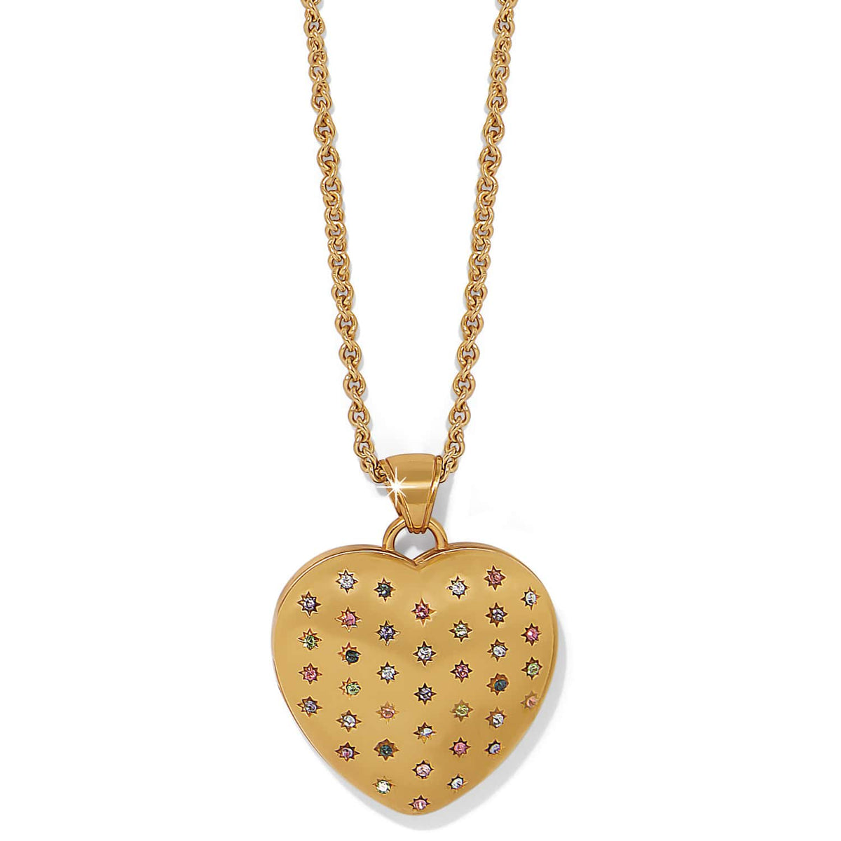Brighton One Heart Convertible Locket Necklace