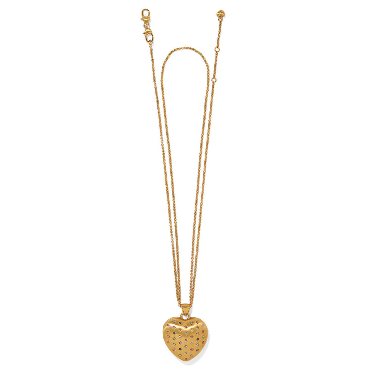 Brighton One Heart Convertible Locket Necklace