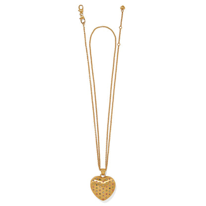 Brighton One Heart Convertible Locket Necklace