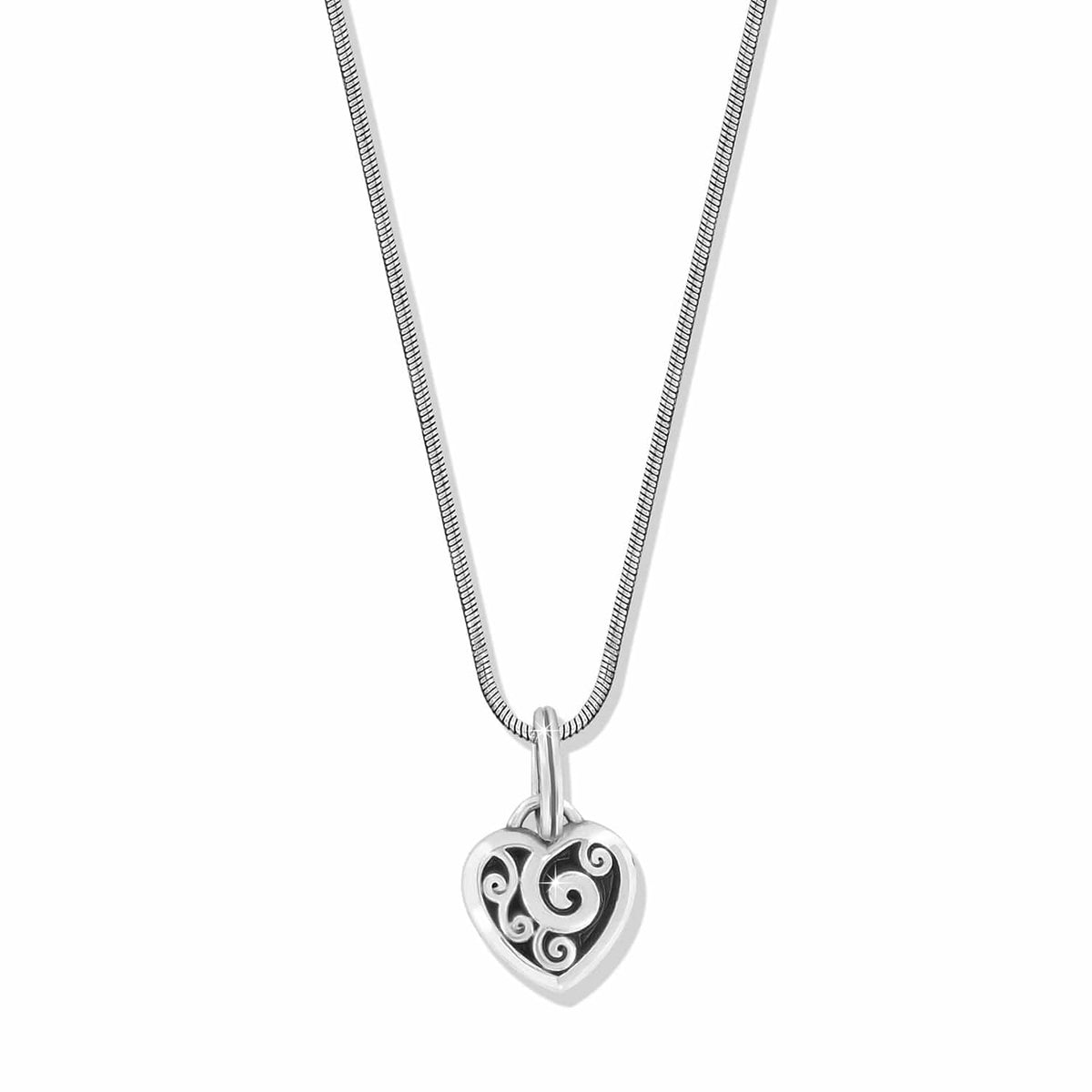 Brighton Power Of Pink Heart Charm Necklace