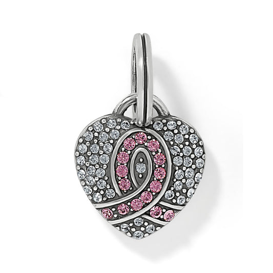 Brighton Power Of Pink Heart Charm