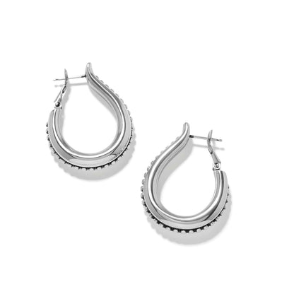 Brighton Pretty Tough Arch Bold Hoop Earrings