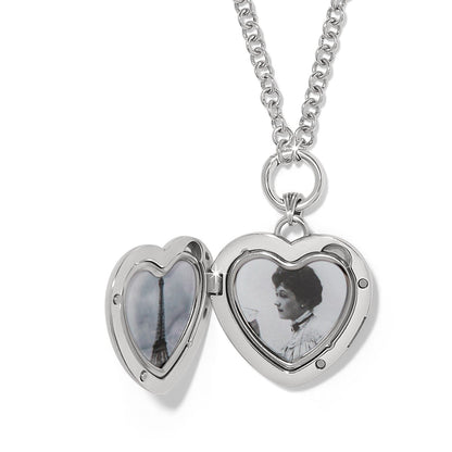 Brighton Reverie Bluebird Locket Necklace
