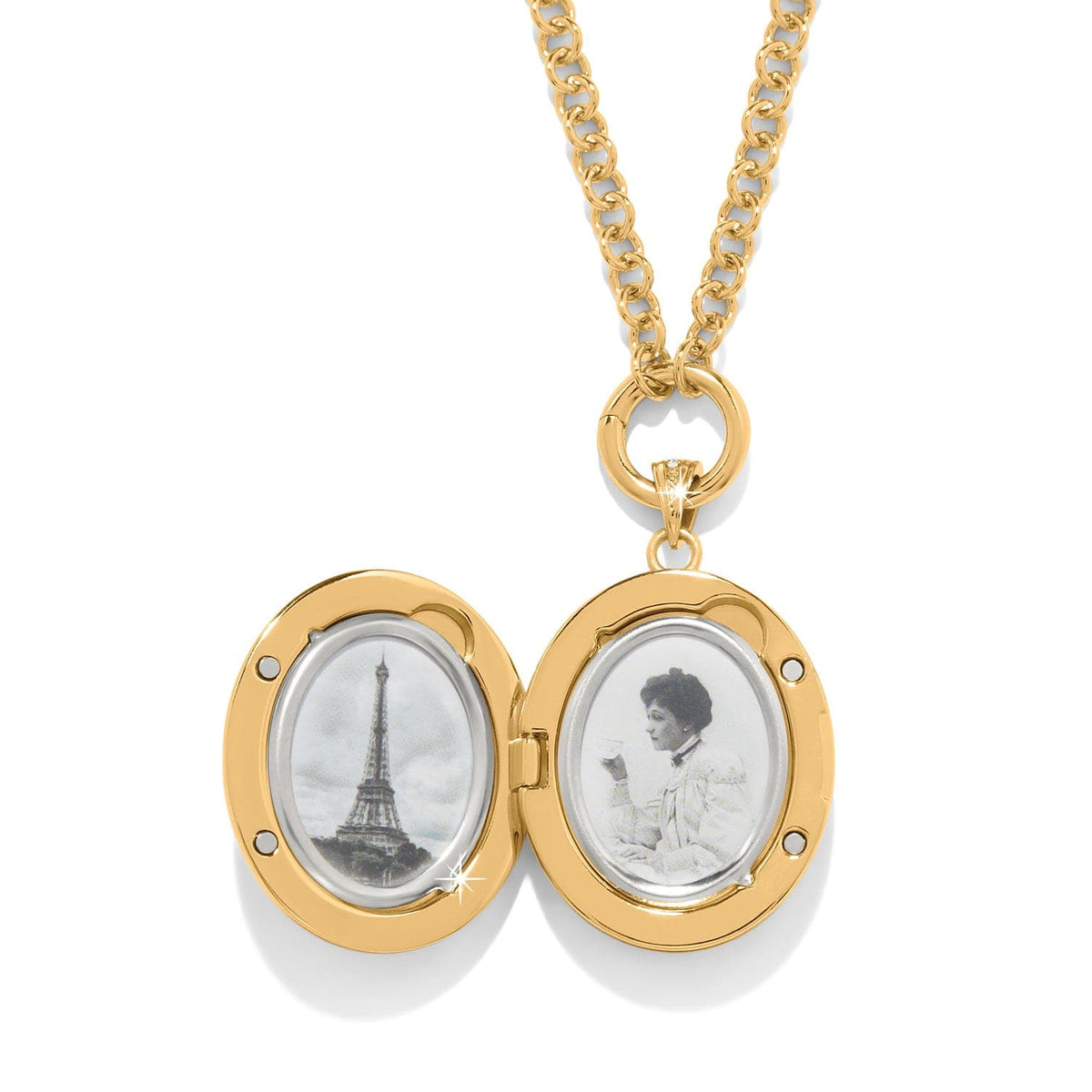 Brighton Reverie Rose Locket Necklace