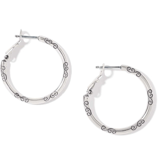 Brighton Small Hoop Charm Earrings