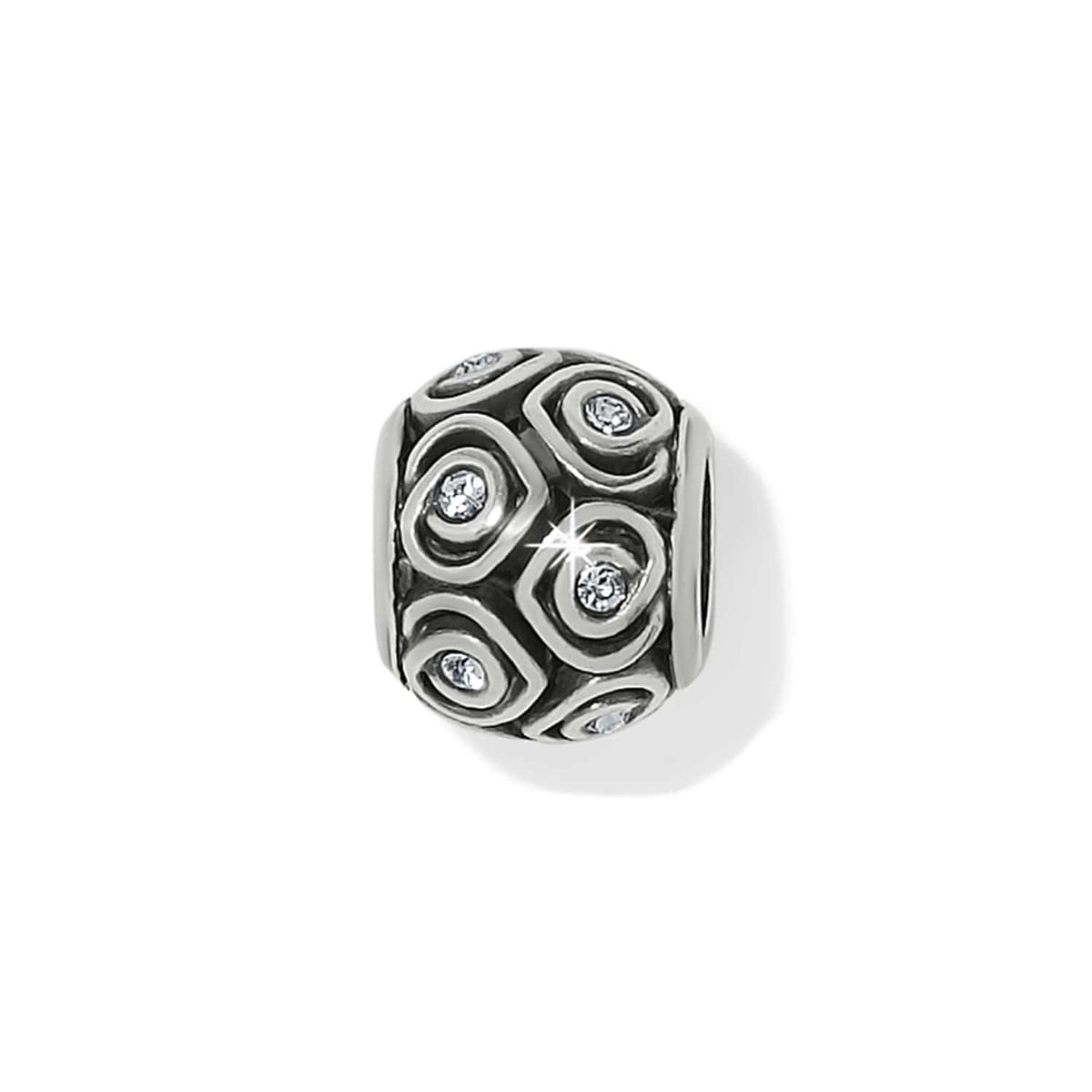 Brighton Spiral Heart Bead