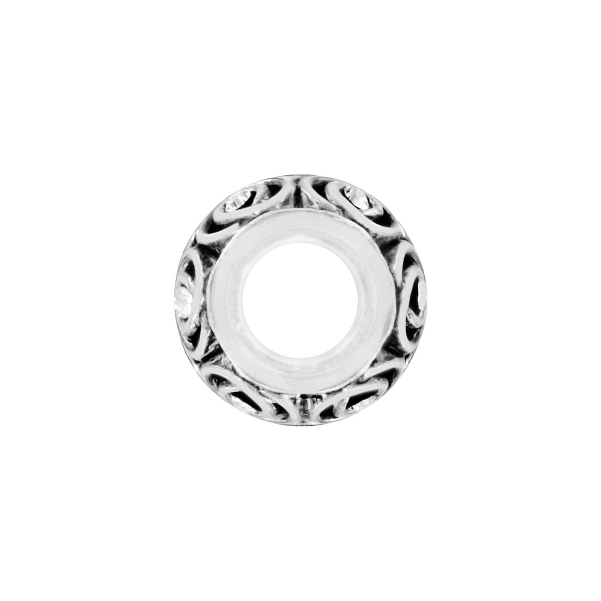 Brighton Spiral Heart Bead