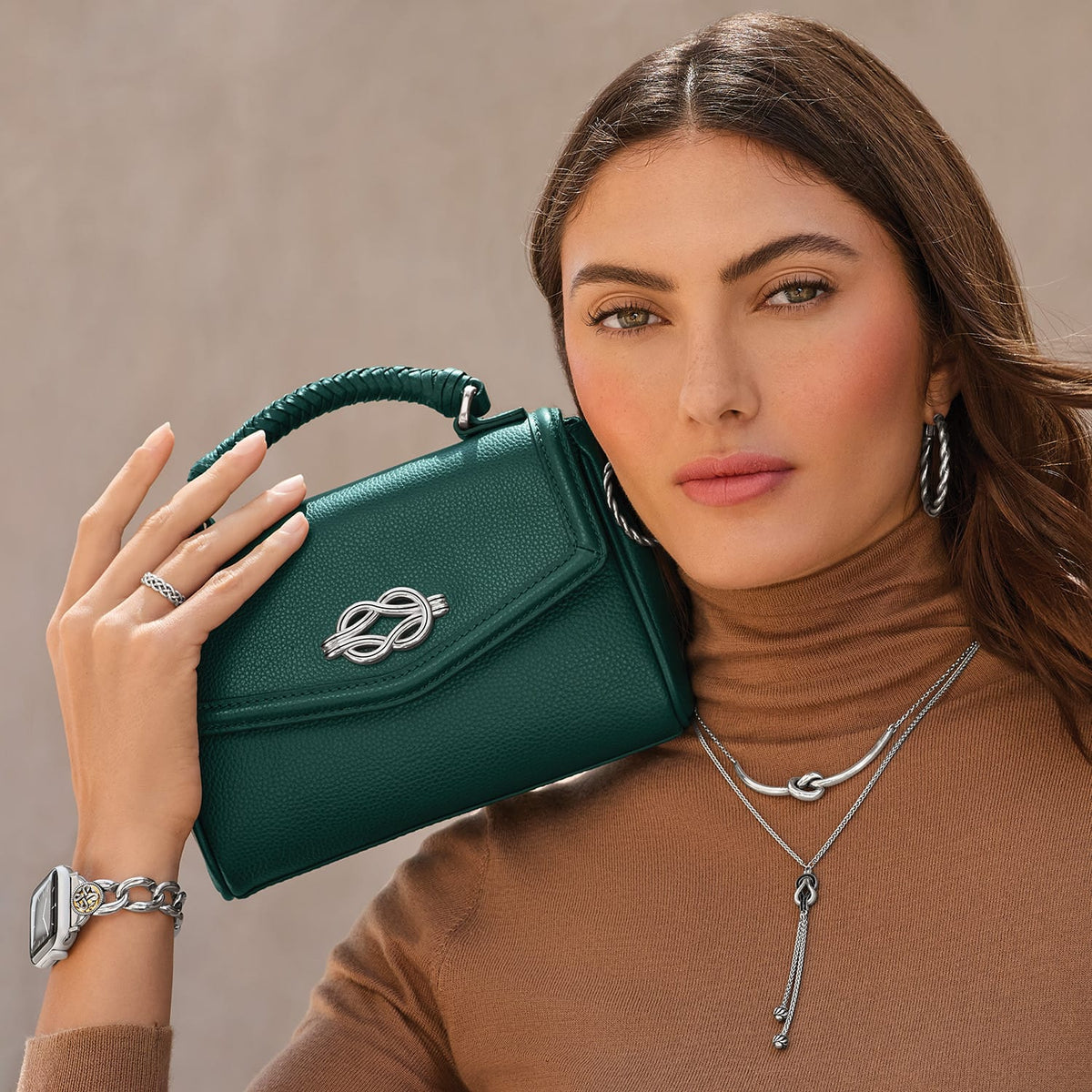 Brighton Tatum Small Flap Satchel