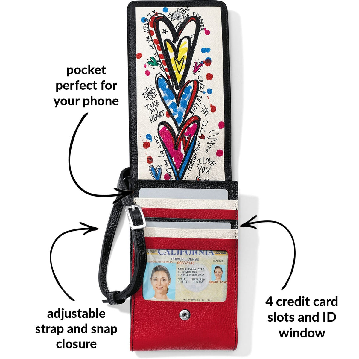 Brighton The Art Of Love Phone Organizer