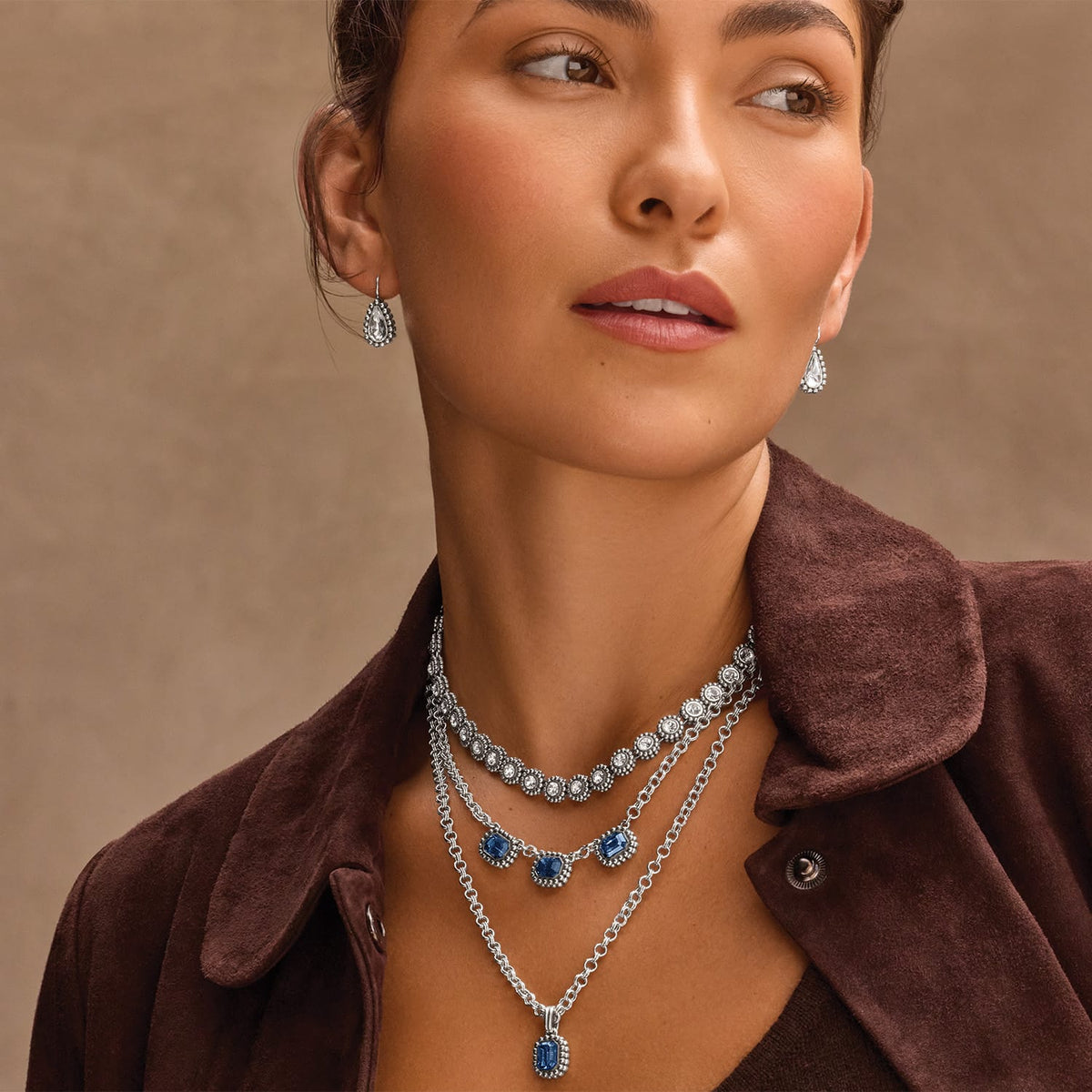 Brighton Twinkle Luxe Trio Necklace